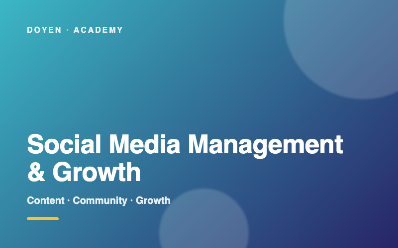 Social Media Management & Growth